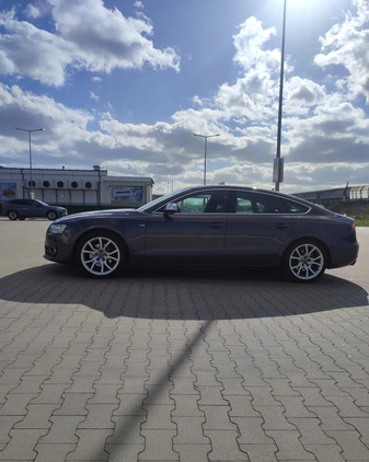 Audi A5 cena 43000 przebieg: 191000, rok produkcji 2010 z Wrocław małe 154